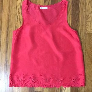 Hinge Silk Tank